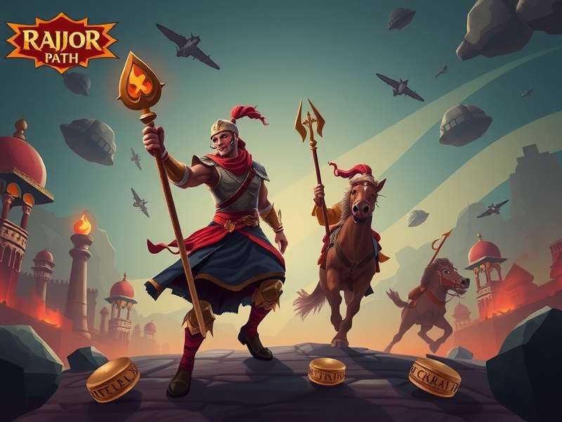 Rajput Warrior S Path Game Banner